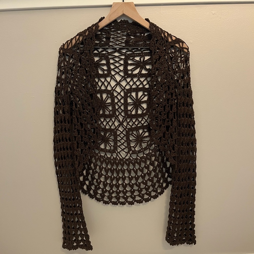Crochet cardigan